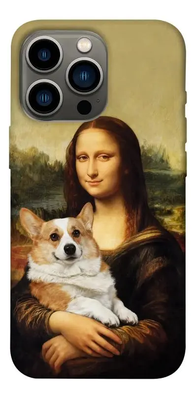 TPU чохол Demsky Mona corgi для Apple iPhone 13 Pro (6.1")