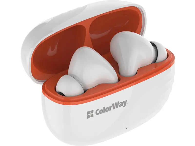 Навушники TWS ColorWay Slim TWS-5 White (CW-TWS5WT) - фото 2