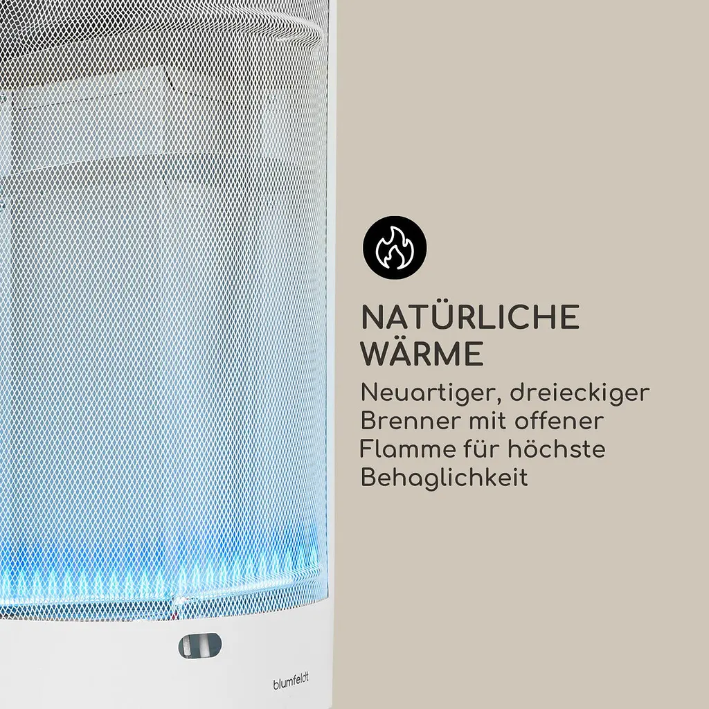 Газовий обігрівач  blumfeldt Bonaparte Fire 4200W (10035030) - фото 7