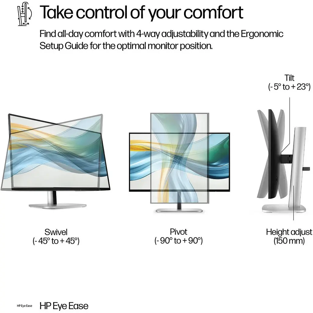 Монитор HP 23.8` S5 Pro 524pu (9D9V7AA) [148998] - фото 8