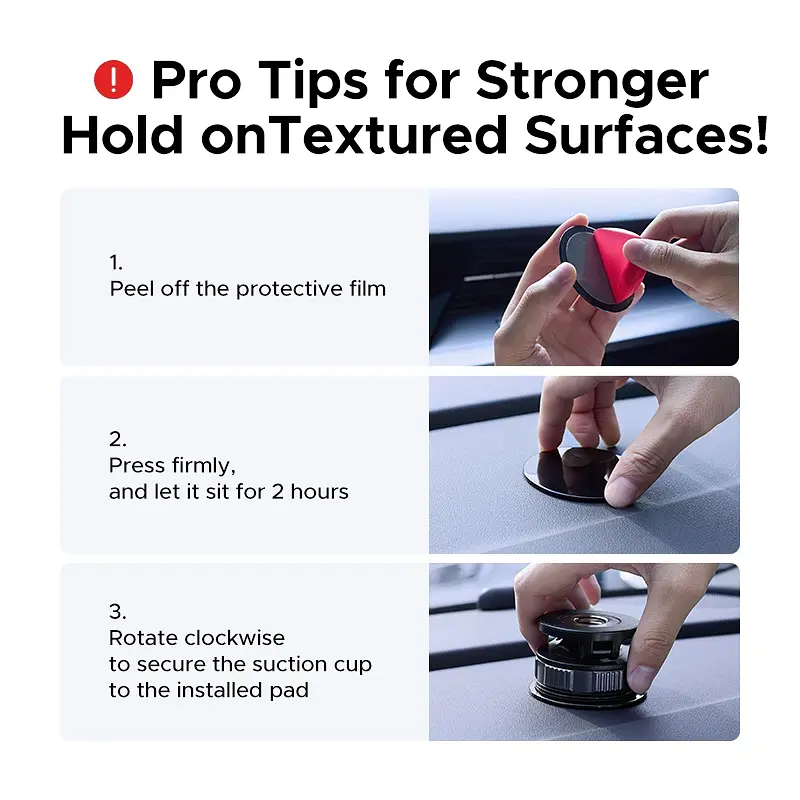 Автотримач для телефона UGREEN LP970 Suction Cup Magnetic Phone Mount (UGR-75666) - фото 8