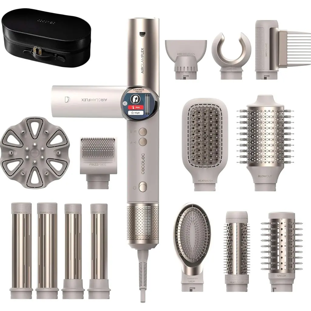 Фен-стайлер Cecotec AirGlam 14in1 Flex Champagne (A01_EU01_114727) [172045] - фото 6