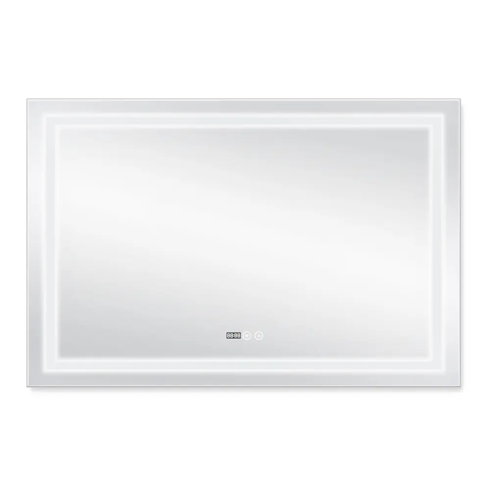 Дзеркало Qtap Mideya 1200x800 (DC-F613) з LED-підсвічуванням та антизапотіванням QT2078F613W, Білий - фото 4