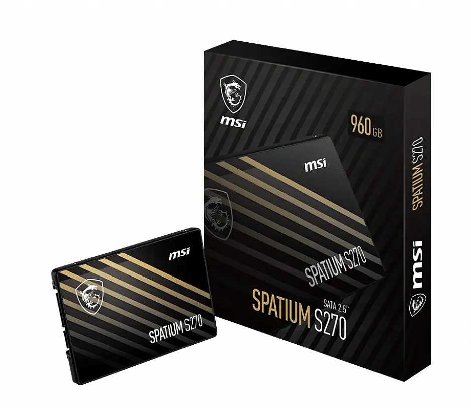 SSD накопичувач 240GB MSI Spatium S270 2.5 SATAIII 3D TLC (S78-440N070-P83) - фото 5
