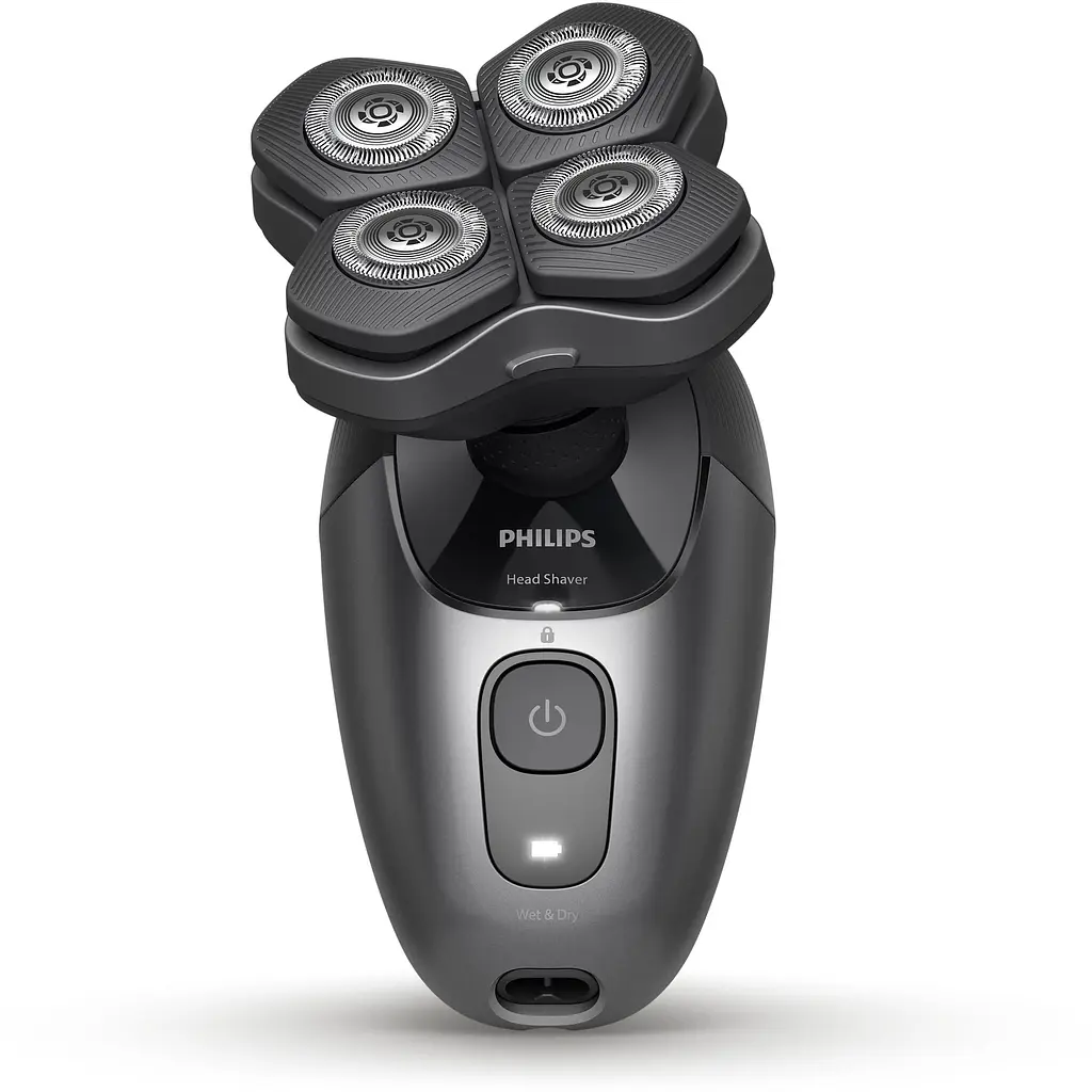 Бритва електрична для голови  Philips Pro Series 7000 роторна чорна (HS7980/15) - фото 3