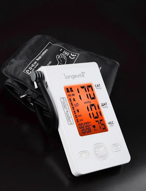 Тонометр Longevita DBP-6179 Comfort+ Type-C автоматический на плечо - фото 9