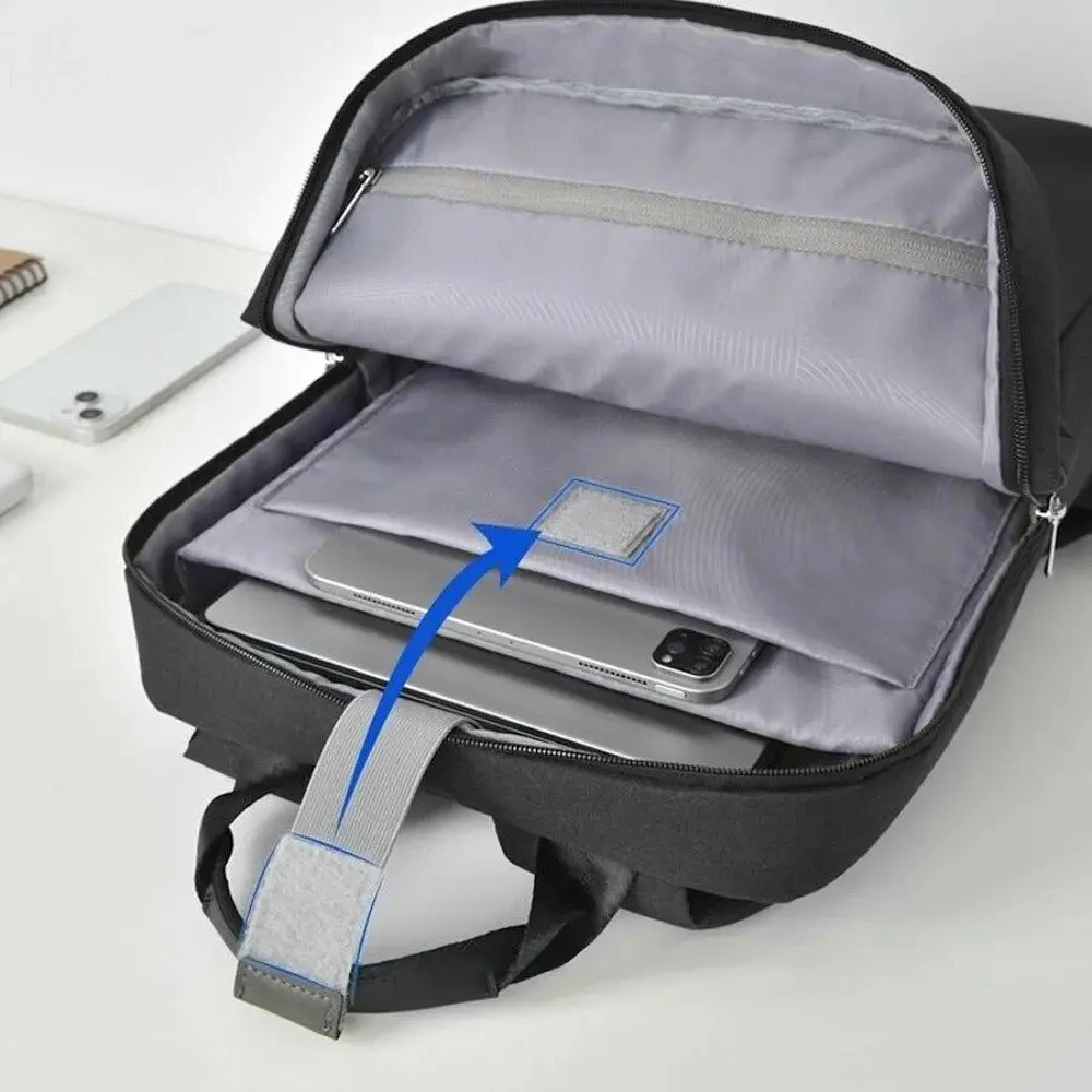 Рюкзак для ноутбука Wiwu Minimalist Backpack 15.6 чорний - фото 5