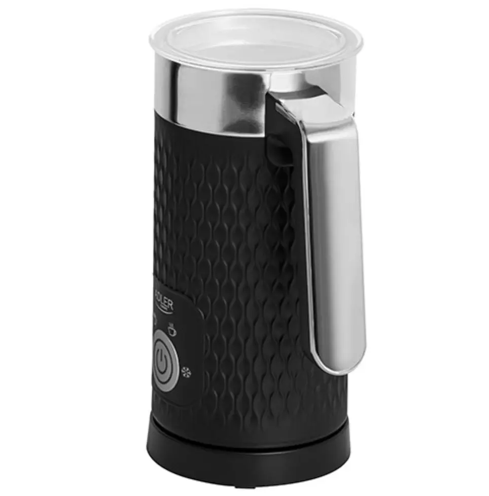 Вспениватель для молока Adler AD 4494 с антипригарным покрытием 300 мл синий (капучинатор подогрев и холодная пена) - фото 2