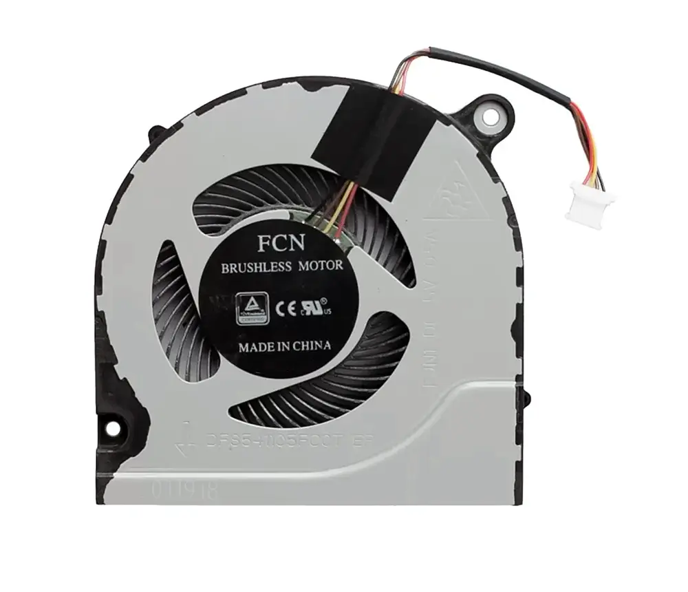 Вентилятор Acer кулер для моделей ноутбука Nitro AN515-42, AN515-51, AN515-52, AN515-53, Predator Helios 300 PH315-51, PH317-51, PH317-52, G3-572, G3-573 c GPU GTX1060 (DFS541105FC0T FJN1), 5V, 4pin - фото 2