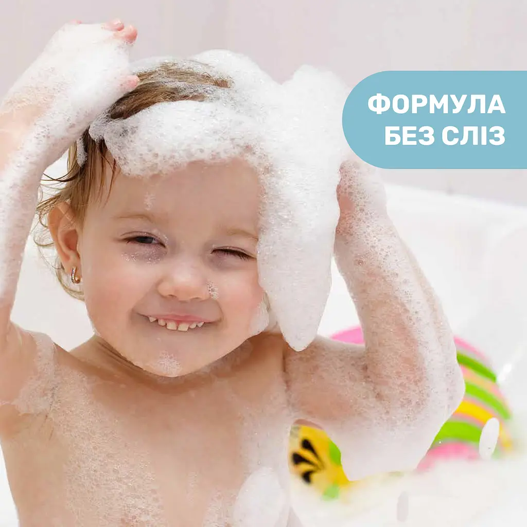 Нежный гель для купания Chicco Natural Sensation Baby Gentle Body Wash Без слез с алоэ и ромашкой 500 мл (11516.00) - фото 4