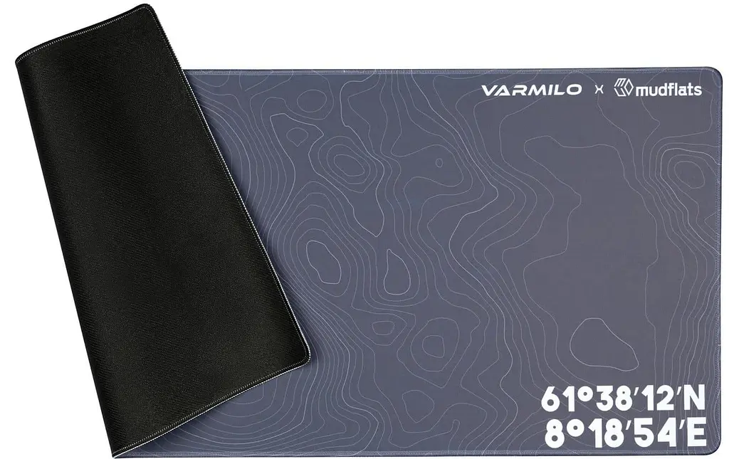 Ігрова поверхня Varmilo Desk Summit Desk Mat XL (900х400х3мм) Black (ZDB029-01) - фото 2