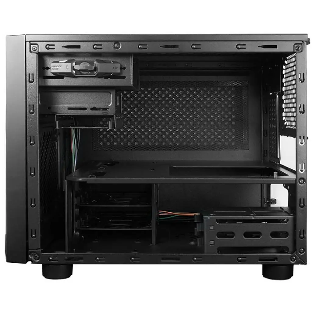 Корпус Chieftec MESH PRO CUBE CI-02B-OP, без БЖ, 2xUSB3.0, mATX, Black - фото 6