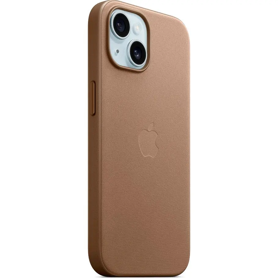 Чохол FineWoven Case with MagSafe для iPhone 15 Taupe AAA [94500] - фото 2