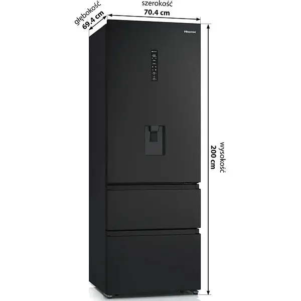 Холодильник Hisense RT641N4WFE1 (BCD 456WYR) (6895806) - фото 4