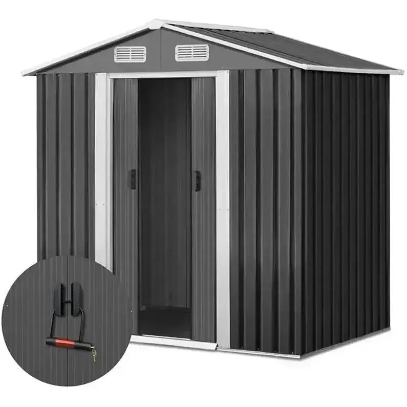 Садовий будиночок Bass Polska BH 28568 металевий2.6x2.6x1.9 м - фото 3