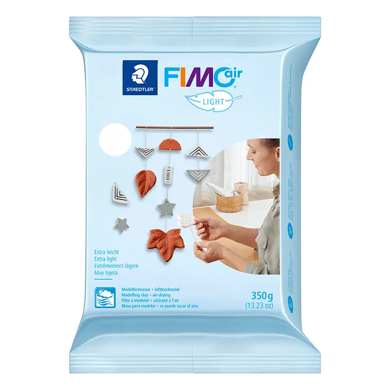 Полімерна глина самозастигаюча FIMO Air Light, 350 г., Біла, (8130-0)