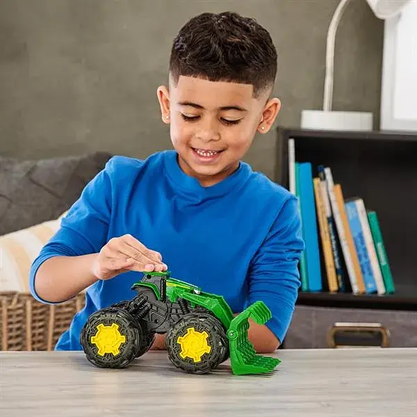 Трактор John Deere Kids пластик 30х17х18 см зелений жовтий чорний - фото 9