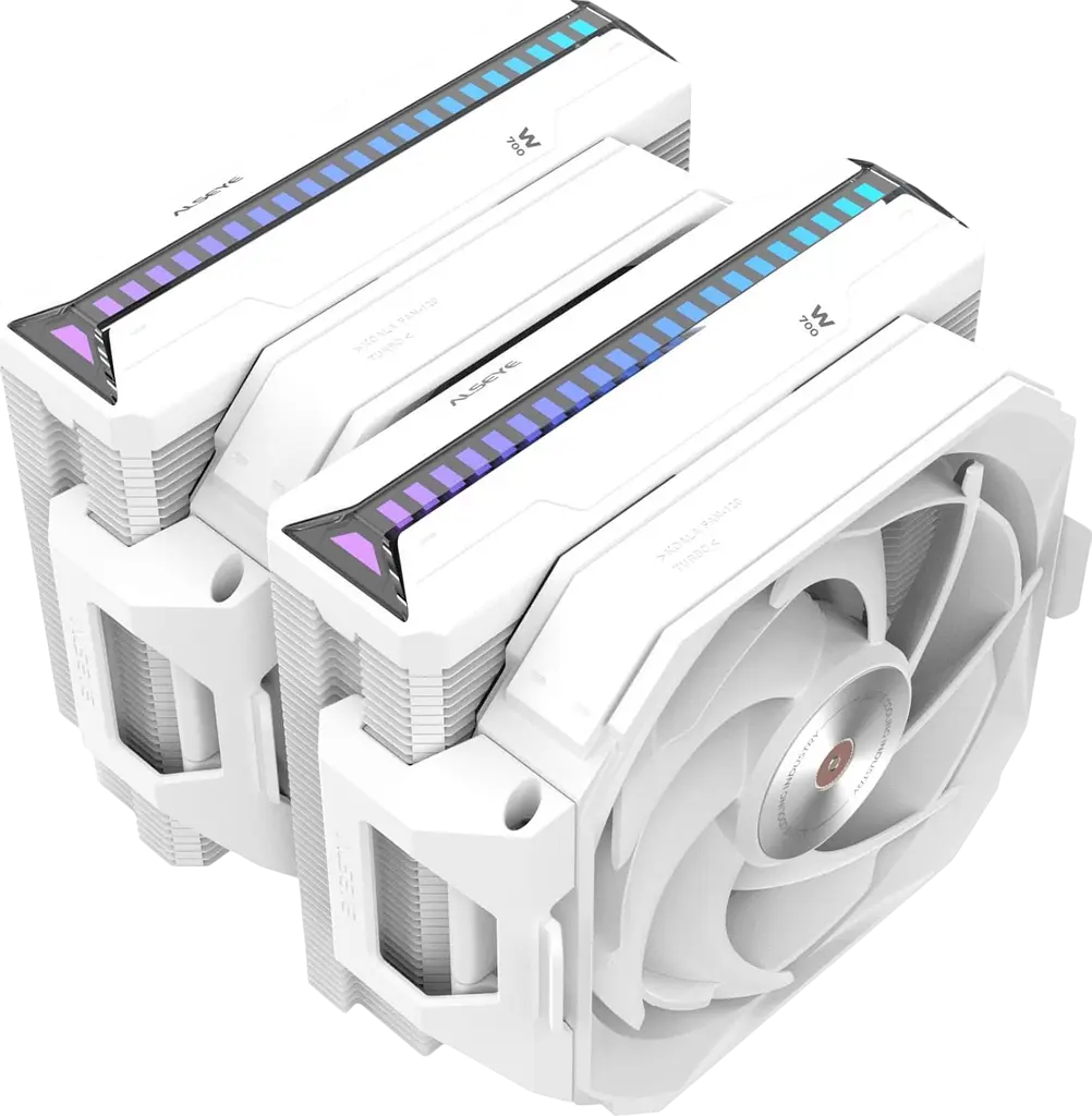 Повітряне охолодження Alseye W700-W ARGB White (AS.01.08.0016) - фото 2