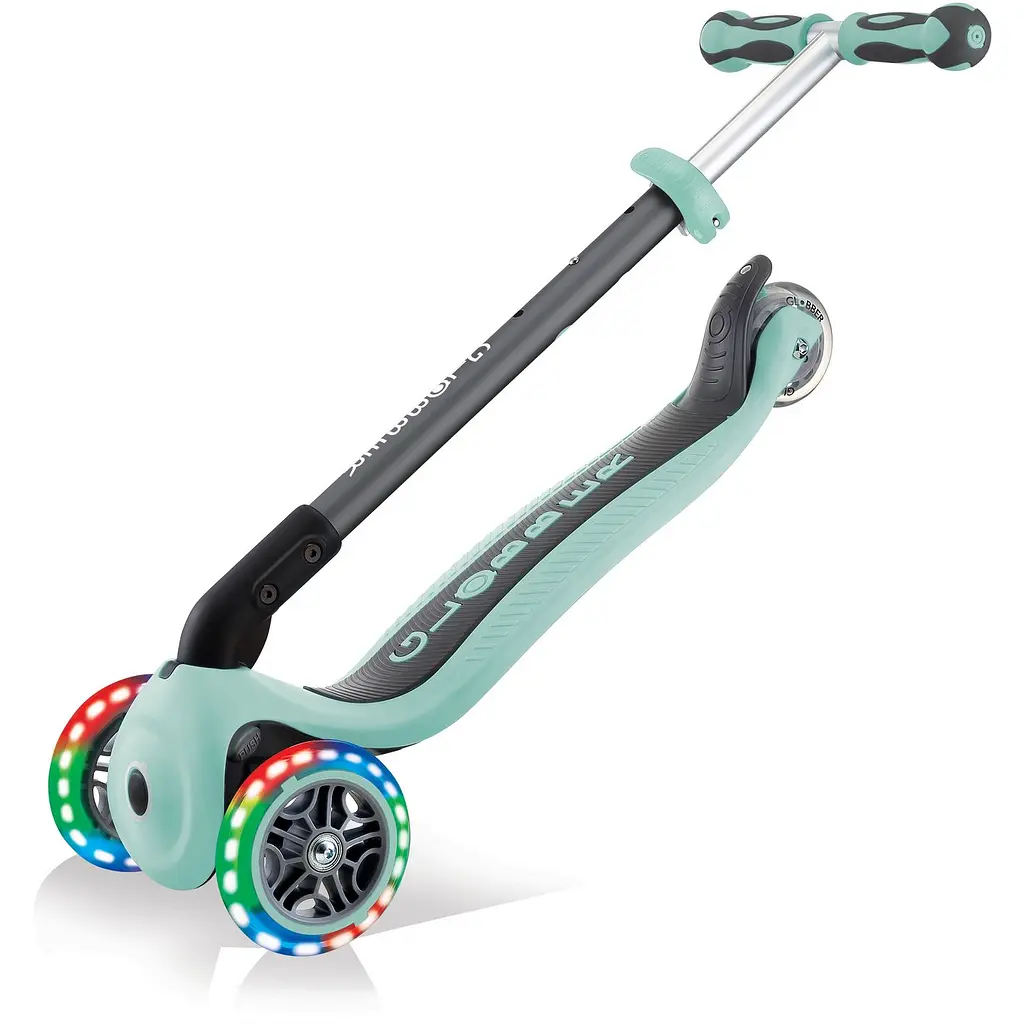 Самокат Globber Go Up Deluxe Lights 5 в 1 до 20/50кг 1+ м'ятний (646-206) - фото 8