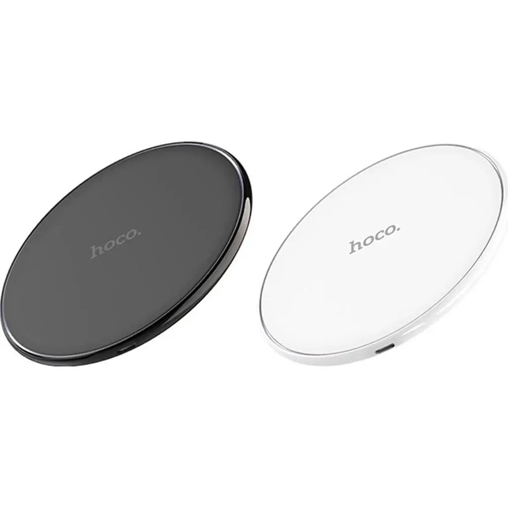 Бездротовий зарядний пристрій Hoco Easy Wireless Charger CW6 Pro White [103862] - фото 5