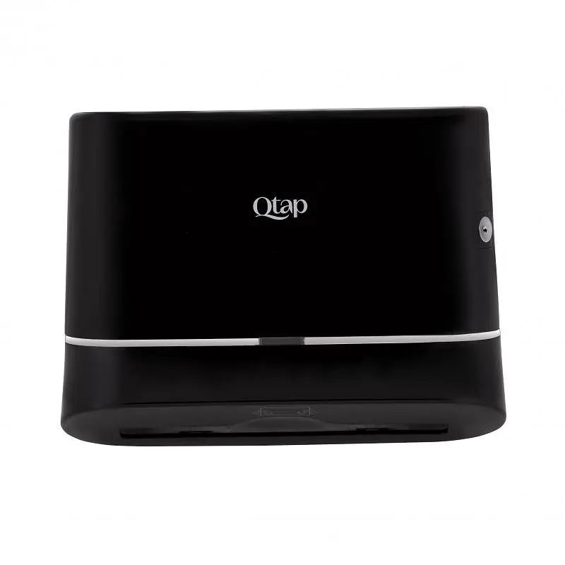 Тримач для паперових рушників Qtap Drzak na rucniky DR600BP, Чорний матовий - фото 2