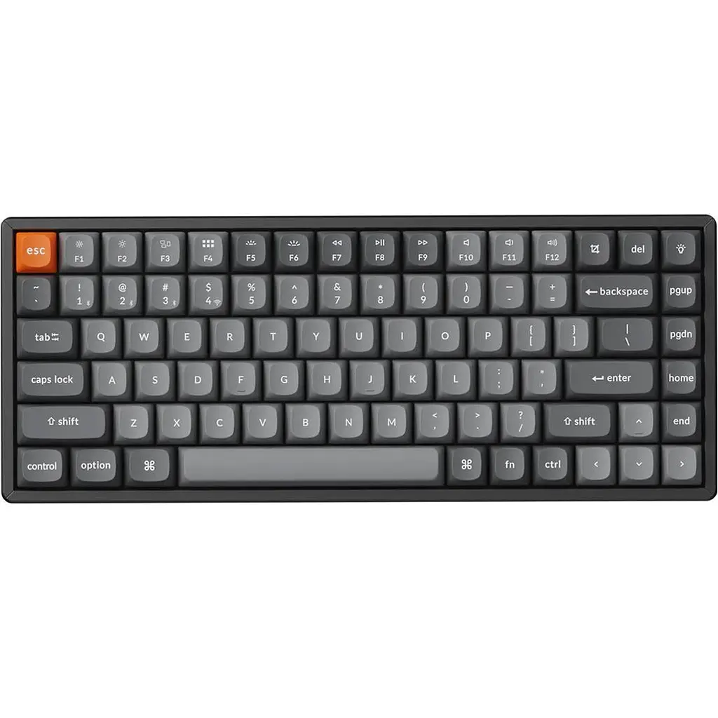 Клавиатура Keychron K2 Max 84 Key RGB Hot-Swap Super Red Switch Black (K2M-J1-UA) [159766] - фото 2
