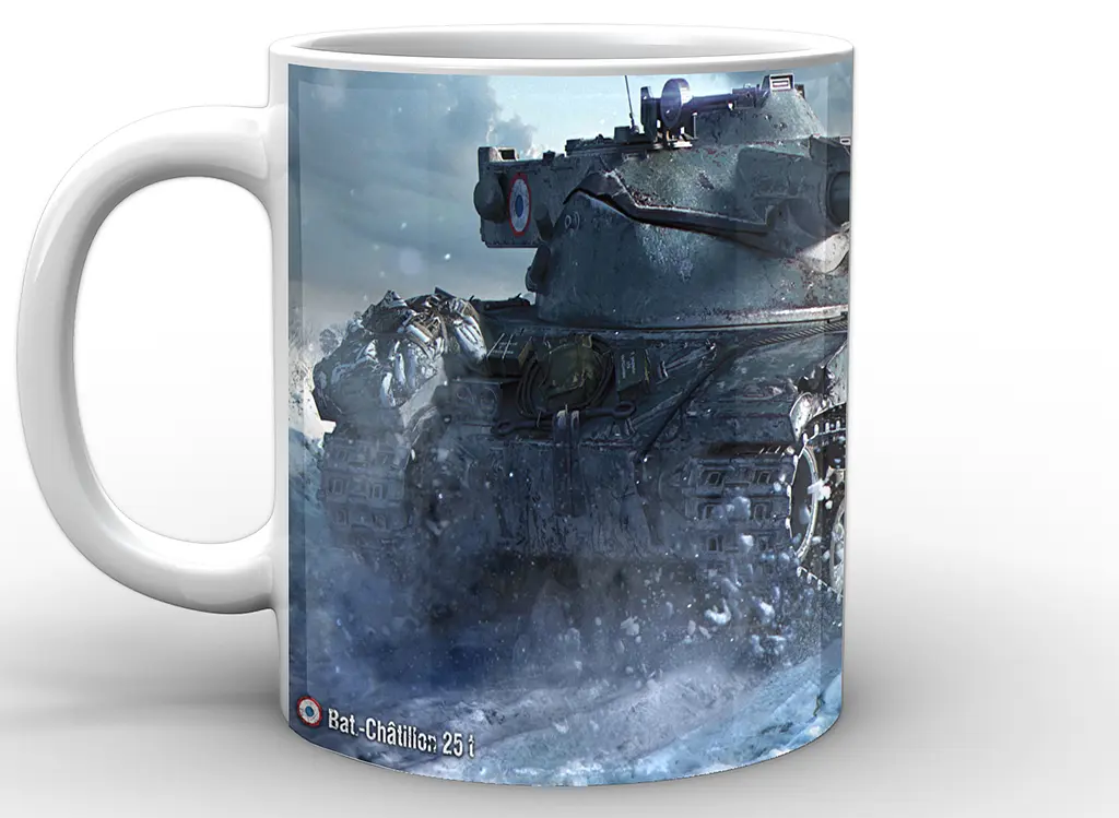 Кружка GeekLand World of Tanks Світ танків сніг WT.02.035 - фото 3