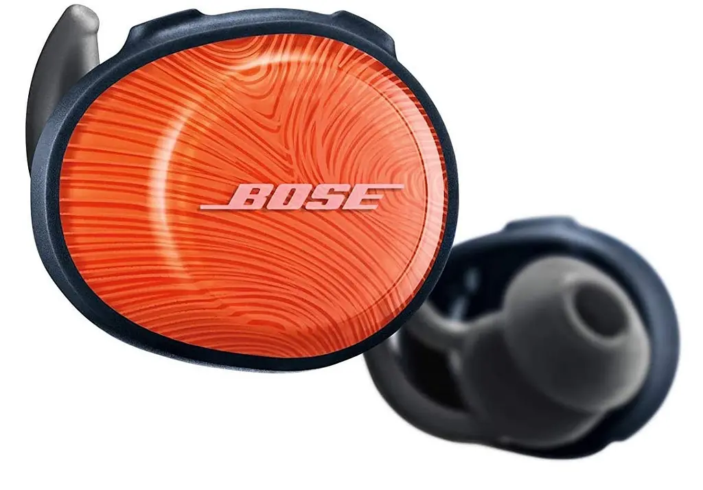 Наушники Bose SoundSport Free Wireless Headphones Orange/Blue (774373-0030) - фото 2