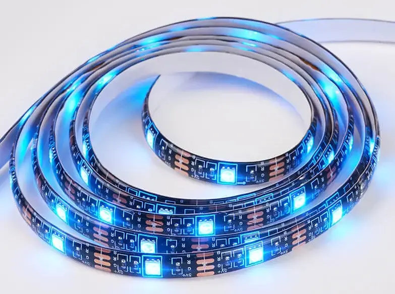 Светодиодная лента Hoco DL30 RGB 4м + пульт (Черная) - фото 9