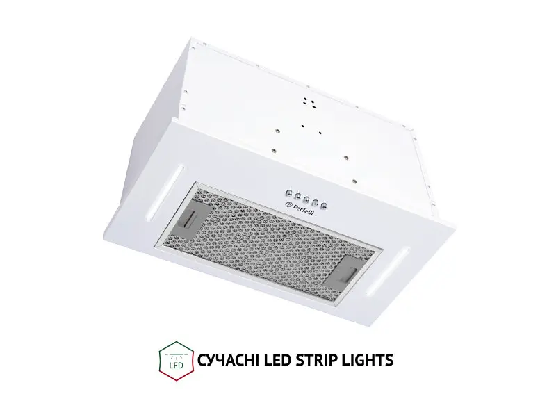 Витяжка Perfelli BI 5653 WH 1000 LED - фото 5