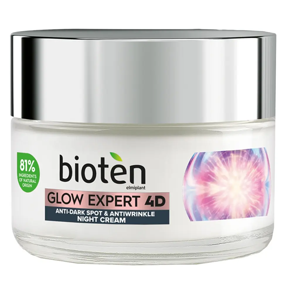 Нічний крем Bioten Glow Expert 4D 50 мл