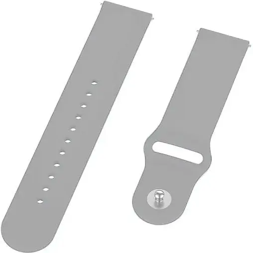 Силіконовий ремінець BeCover для Motorola Moto 360 2nd Gen Men's Light Gray (710521) - фото 2