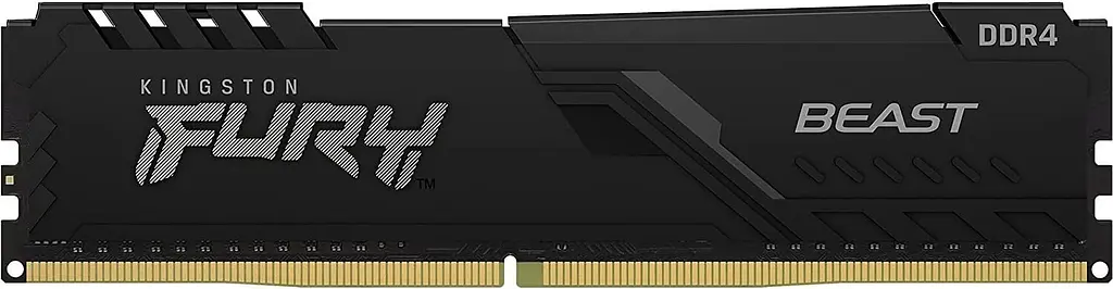 Модуль пам'яті Kingston Fury Beast DDR4 16GB 3200MHz Black (KF432C16BB1/16) - фото 3