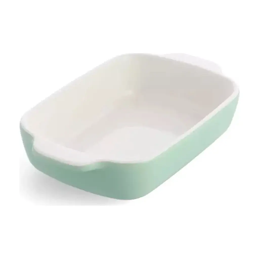 Форма для випікання KitchenAid з кришкою керамогранітна 0,9 л Фісташкова (CC007424-001) - фото 4