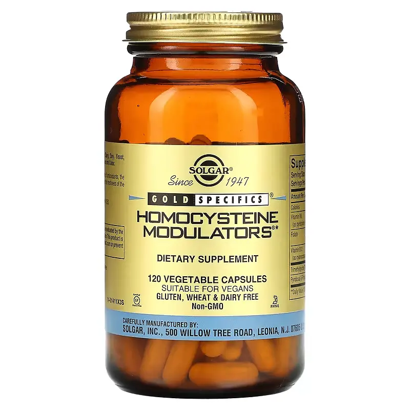 Модулятор Гомоцистеїну Homocysteine Modulators - 120 вег. капсул