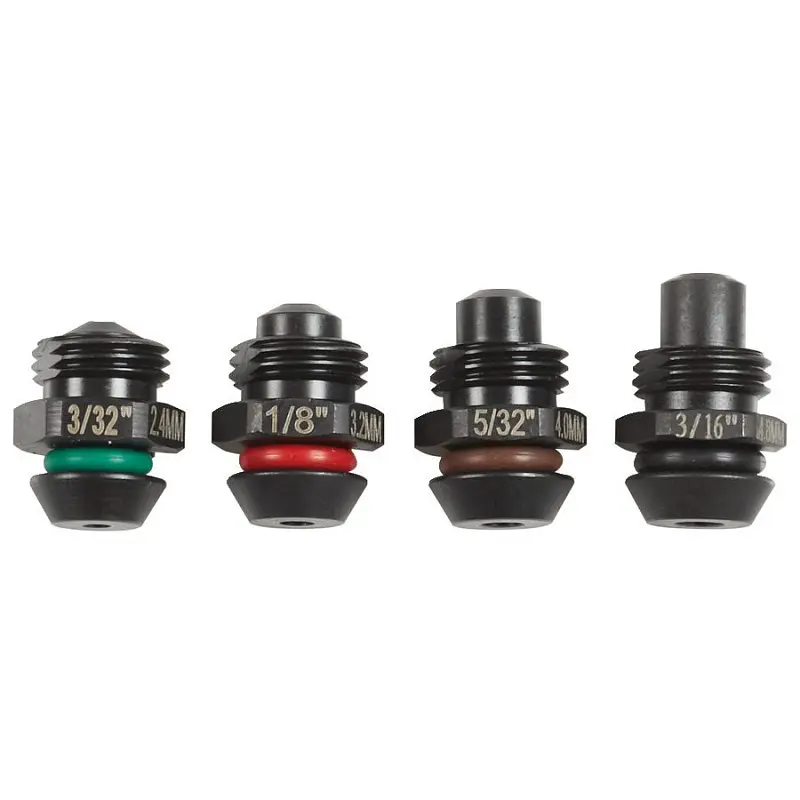 Заклепочник акумуляторний MILWAUKEE, M12 BPRT-0, діаметр заклепок 2,4-4,8мм (каркас, 4 накінечника, ключ, картонне пакування) - фото 5
