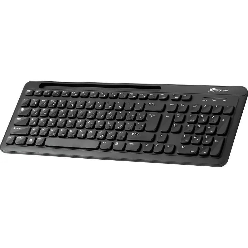 Клавіатура Xtrike Me KB-303 UA Wireless Black (KB-303UA) - фото 2