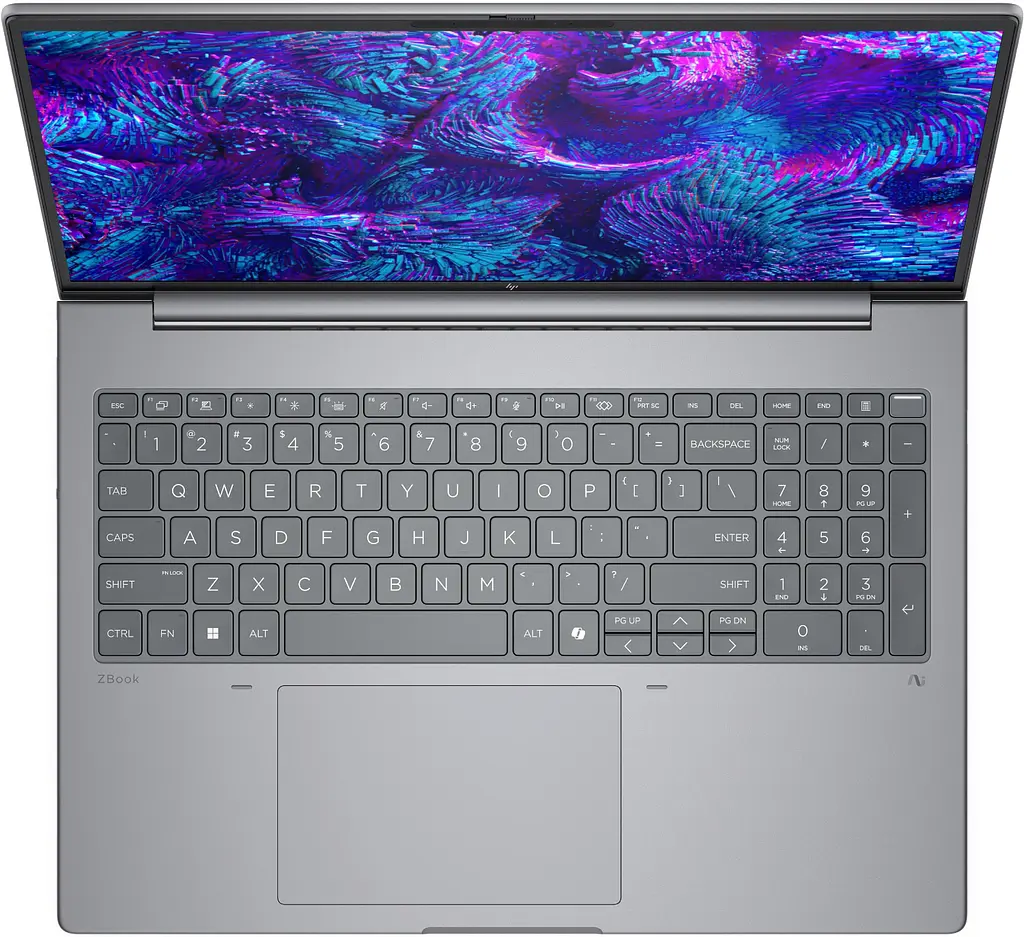 Ноутбук HP ZBook 8 G1i 16" WUXGA IPS 300n/U5225H (4.9)/16Gb/SSD1Tb/Intel Arc/FPS/Підсв/DOS (B24GXAV_V1) - фото 4