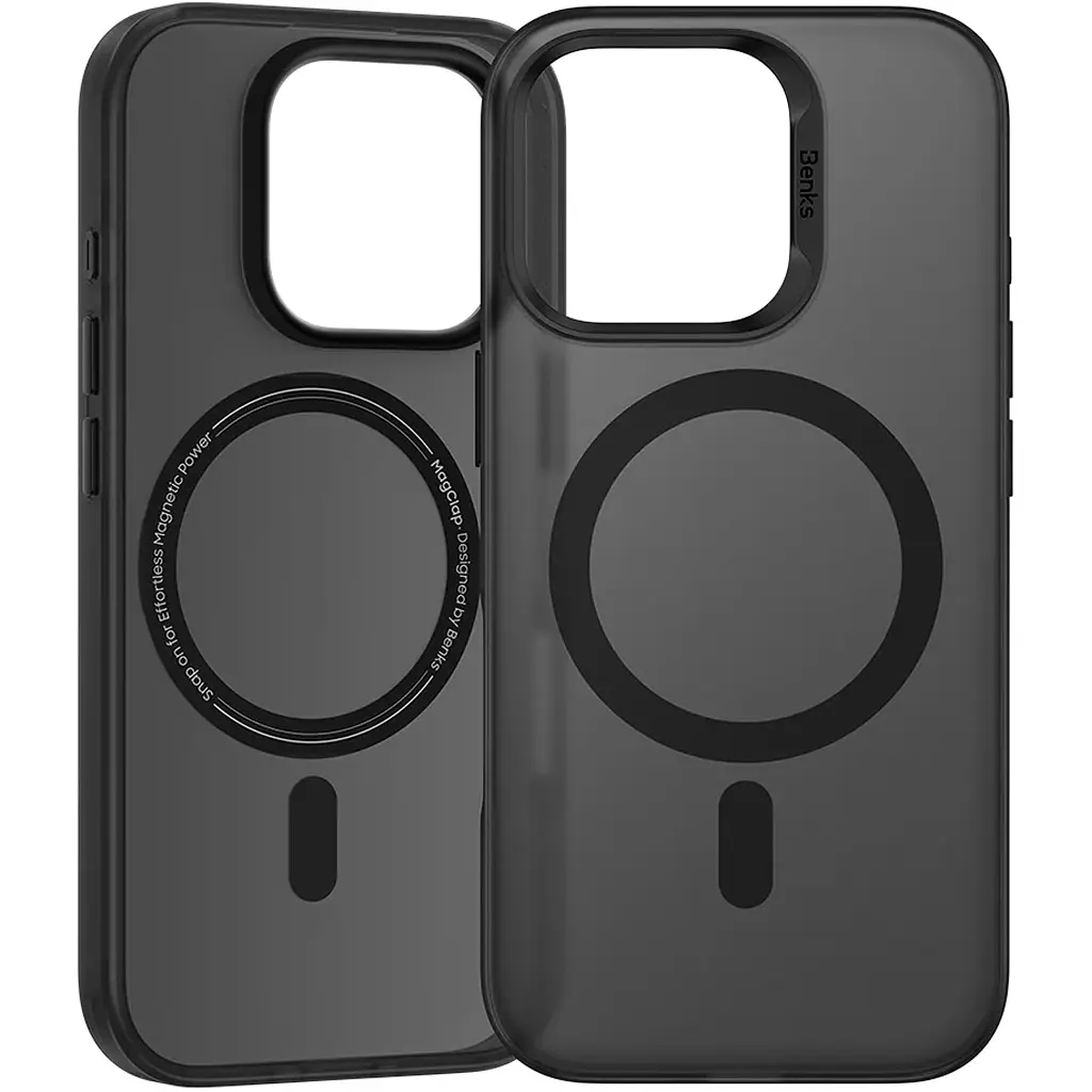 Чохол Benks Lucid Armor Case MagSafe для Apple iPhone 16 Pro Max Black (6948005905248) [117751] - фото 2
