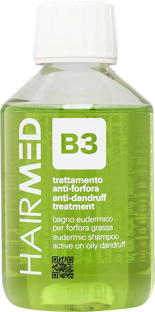 Еудермальний шампунь проти жирної лупи HAIRMED B3 200 мл - фото 2