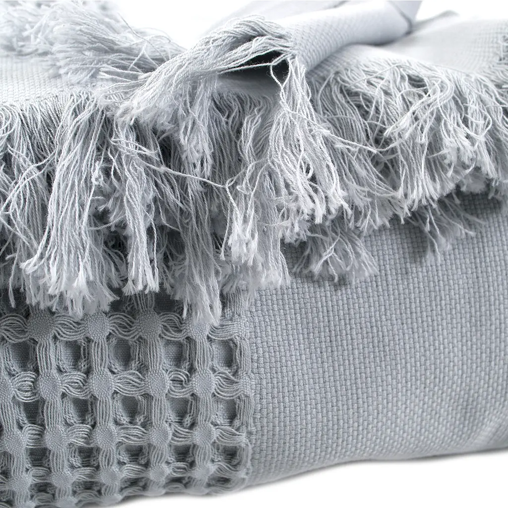 Покрывало Lotus Home - Egi светло-серый 240x260 - фото 4