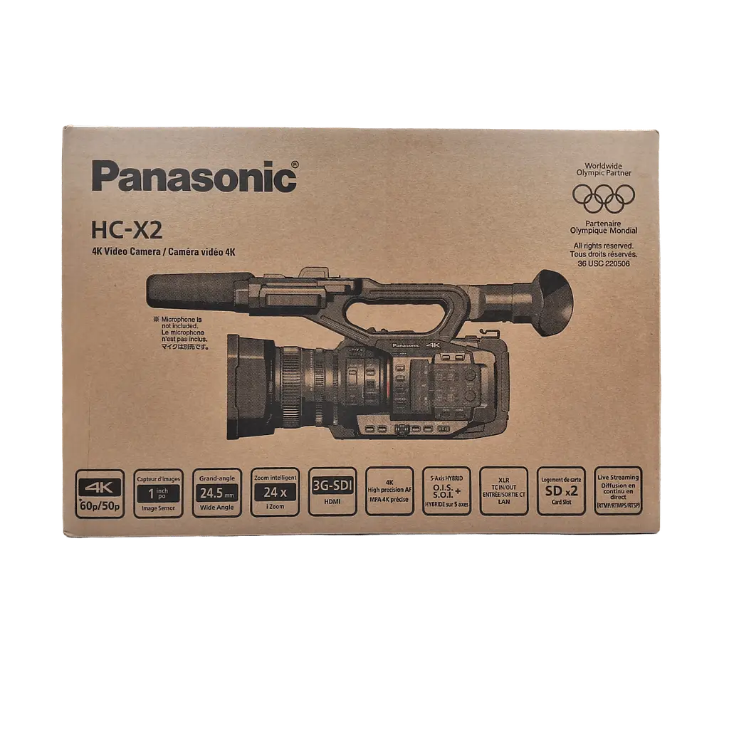 Цифровая видеокамера Panasonic HC-X2EE - фото 13