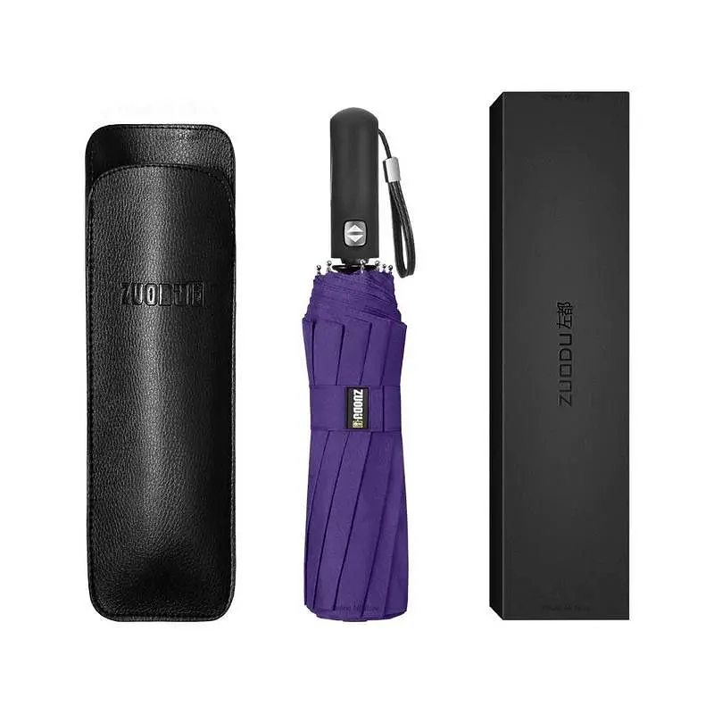 Парасолька Zuodu Automatic Umbrella (ZD001) Purple [68848] - фото 3