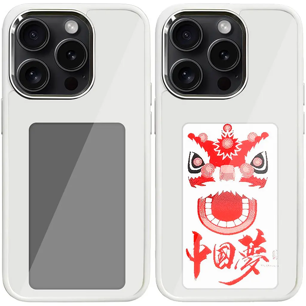 Чехол Ink Show E-ink Screen Case для Apple iPhone 14 Pro Max White [105293] - фото 3