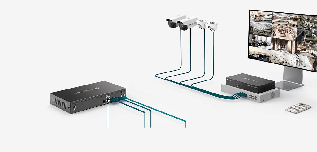 IP-Відеорегістратор TP-Link IP-Відеорегістратор VIGI NVR1016H 16 каналів, 2xUSB, H265+, 1xHDD, до 10 ТБ - фото 4