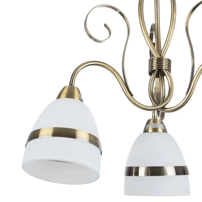 Люстра потолочная Brille для кухни E14 60W BZ (LK-154C/3) - фото 3