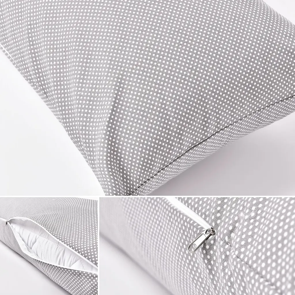 Подушка Ideia з наволочкою NORDIC COMFORT+ для відпочинку та сну 40х140 см з блискавкою (8-35551*002) - фото 3