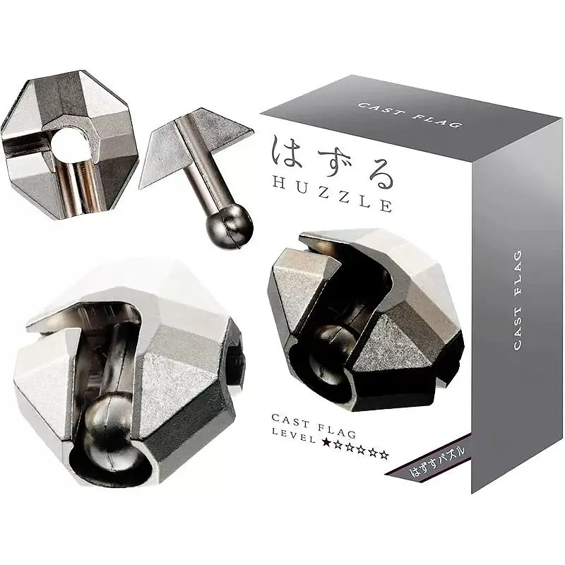 Головоломка Huzzle Flag (Флег) Cast Puzzle 1 зірка 473783 - фото 2