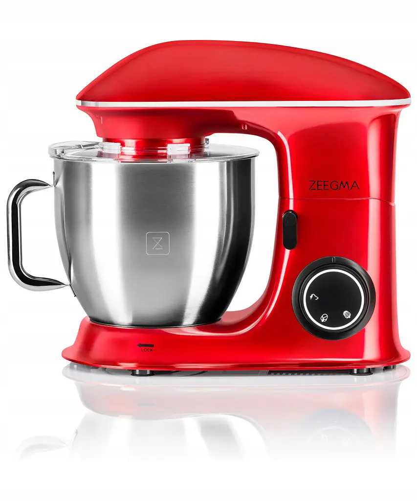 Тістоміс міксер планетарний Zeeegma PLANEET CHEF RED 2200 Вт - фото 3