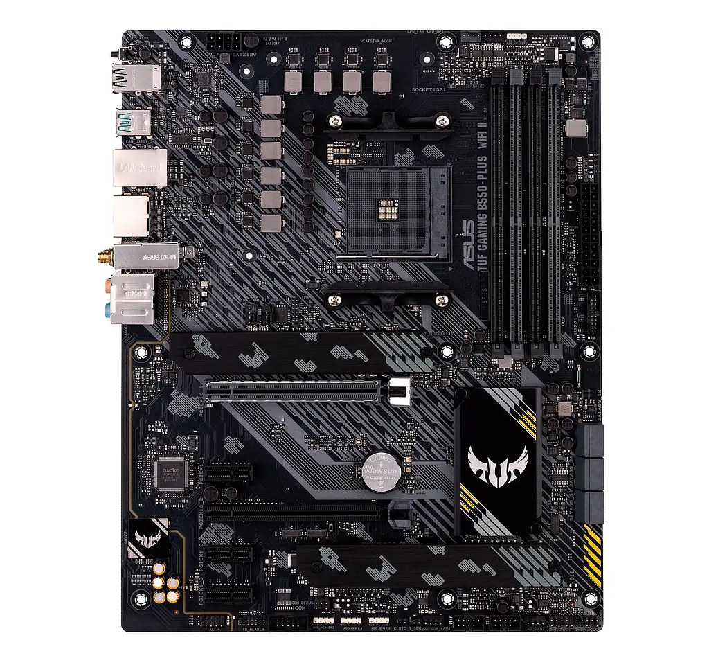 Материнская плата TUF GAMING B550-PLUS WIFI II sAM4 B550 4xDDR4 M.2 HDMI DP Wi-Fi BT ATX Asus teh0018971 - фото 3